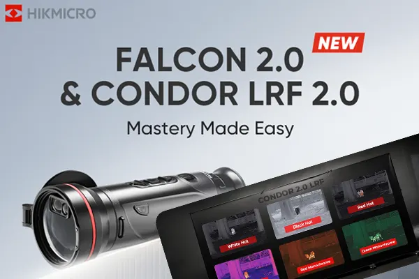 Nowa aktualizacja do HIKMICRO Condor 2.0 i Falcon 2.0 Nowa aktualizacja do HIKMICRO Condor 2.0 i Falcon 2.0