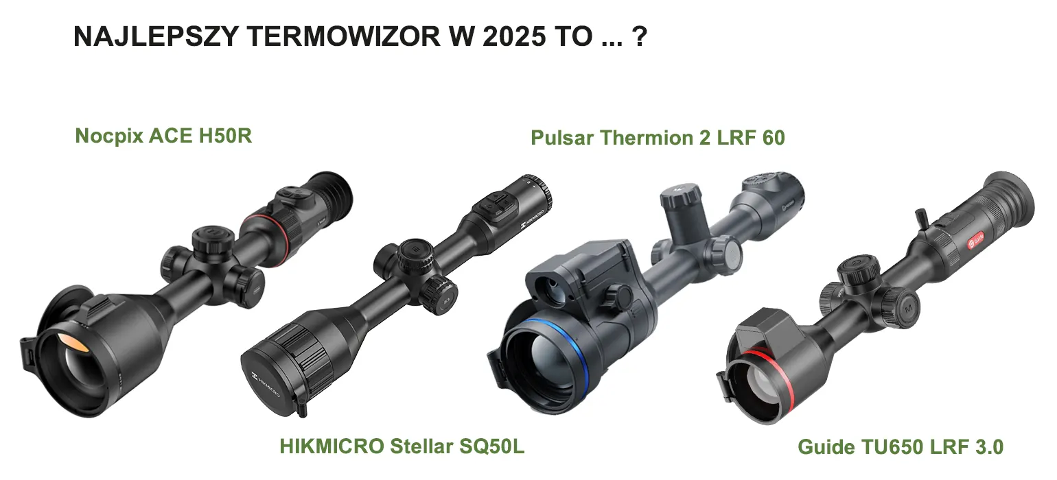 lunety celownicze z termowizorem 2025