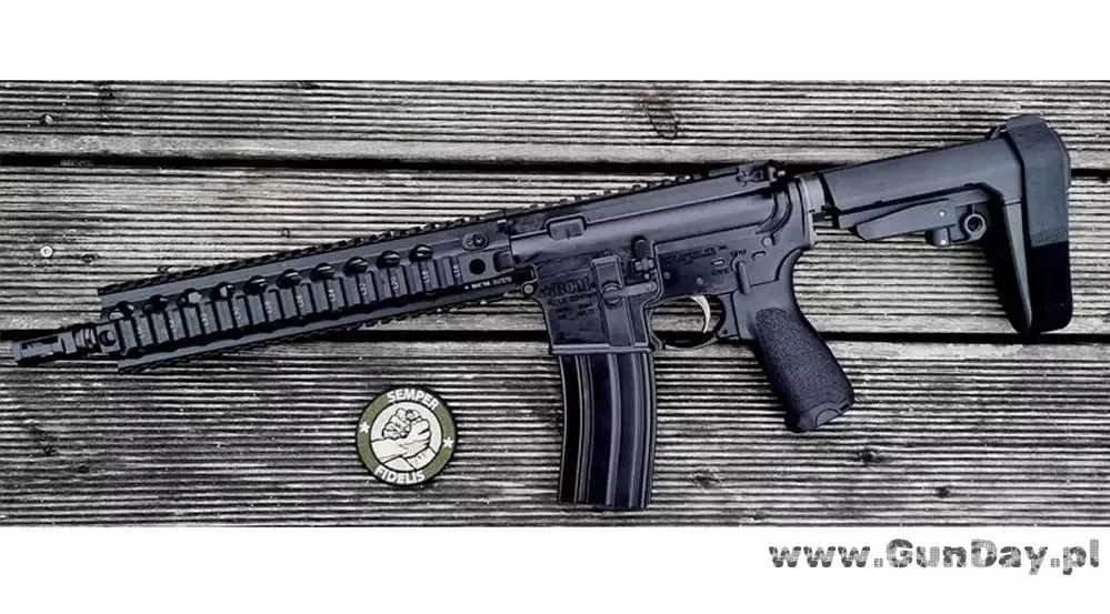 Sprzedam nowy Karabinek BCM RECC-11 QRF Pistol Brace kal.5.56x45 (.223REM). Lufa 11,5" , stabilizator ramienia.