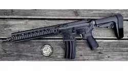 Sprzedam nowy Karabinek BCM RECC-11 QRF Pistol Brace kal.5.56x45 (.223REM). Lufa 11,5" , stabilizator ramienia.