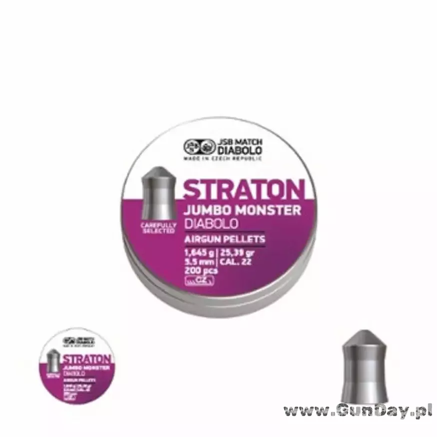 Diabolo JSB MONSTER STRATON kal.5,51/200