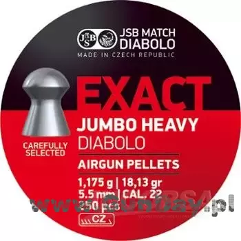 Diabolo JSB EXACT JUMBO HEAVY k.5,52/500