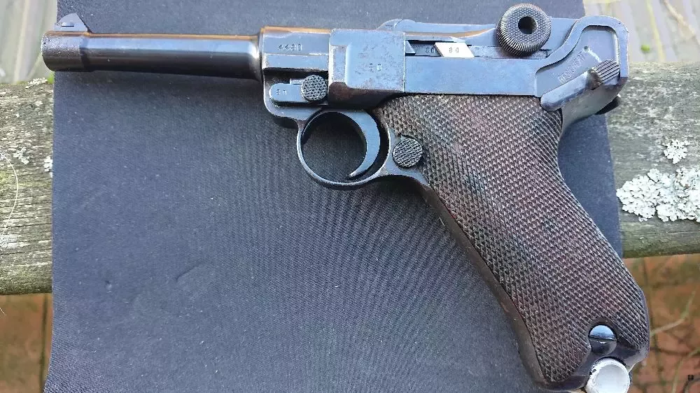 Luger P08 Parabelka - 1939r. - piękny 100% zgodny i oryginalny!