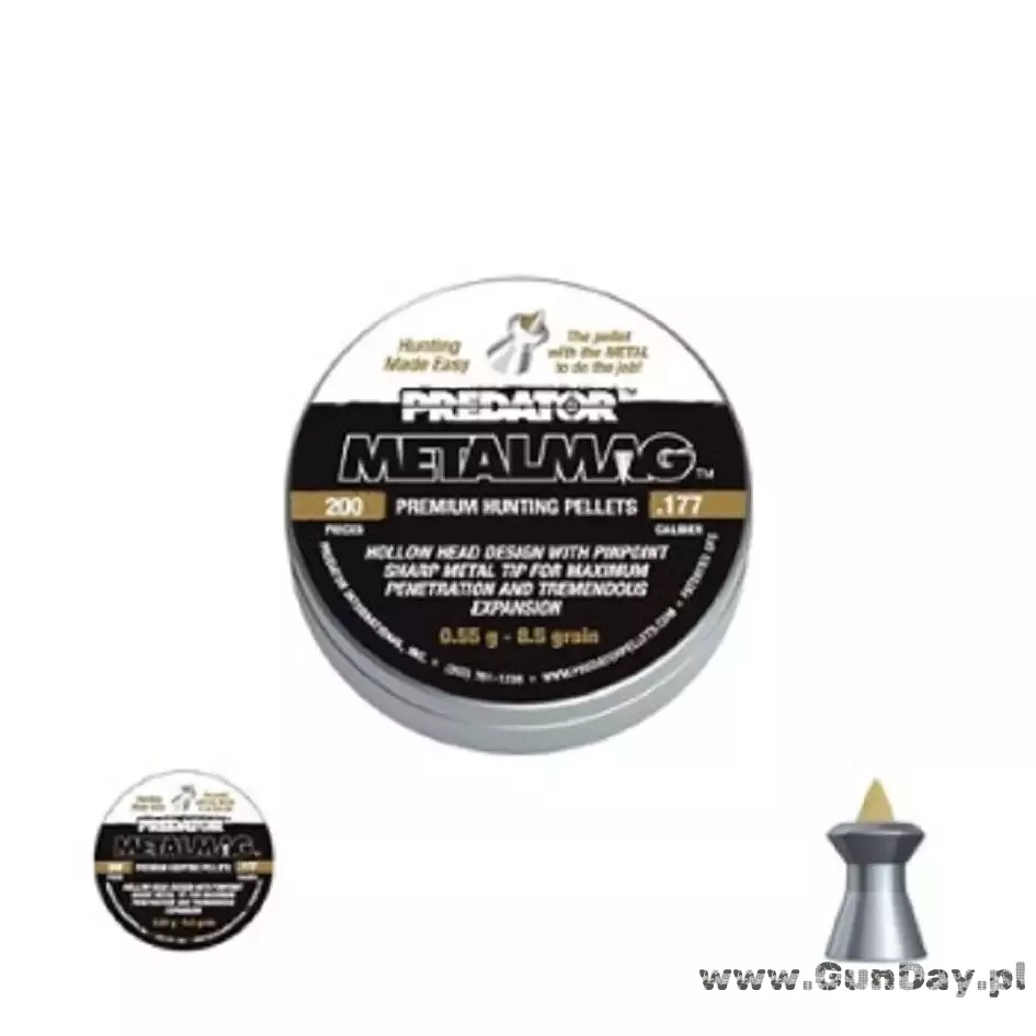 Diabolo JSB METALMAG kal.4,50/200