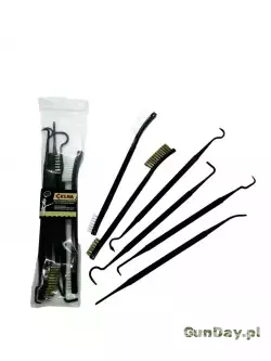 Zestaw haków i szczotek do czyszczenia broni - CELNA