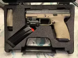 CZ P10C FDE plus kabura jak nowa 