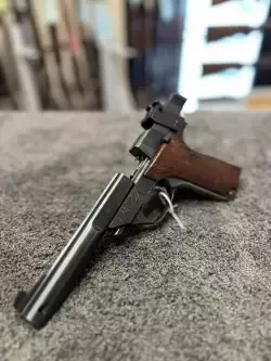 Pistolet HIGH STANDARD, kal. .22LR - LEWORĘCZNY