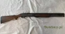 Strzelba Remington 870 Express 12/76 Drewno. Magazynek na 7 naboi, łącznik magazynka z uchwytem do zawieszenia Magpul. 