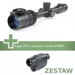 Zestaw Luneta noktowizyjna Pulsar Digex C50 + Monokular termowizyjny Pulsar Axion XM30F w super cenie!