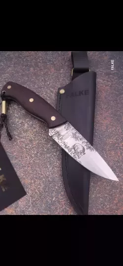 Nóż myśliwski FALKE Hunter Standard + personalizacja