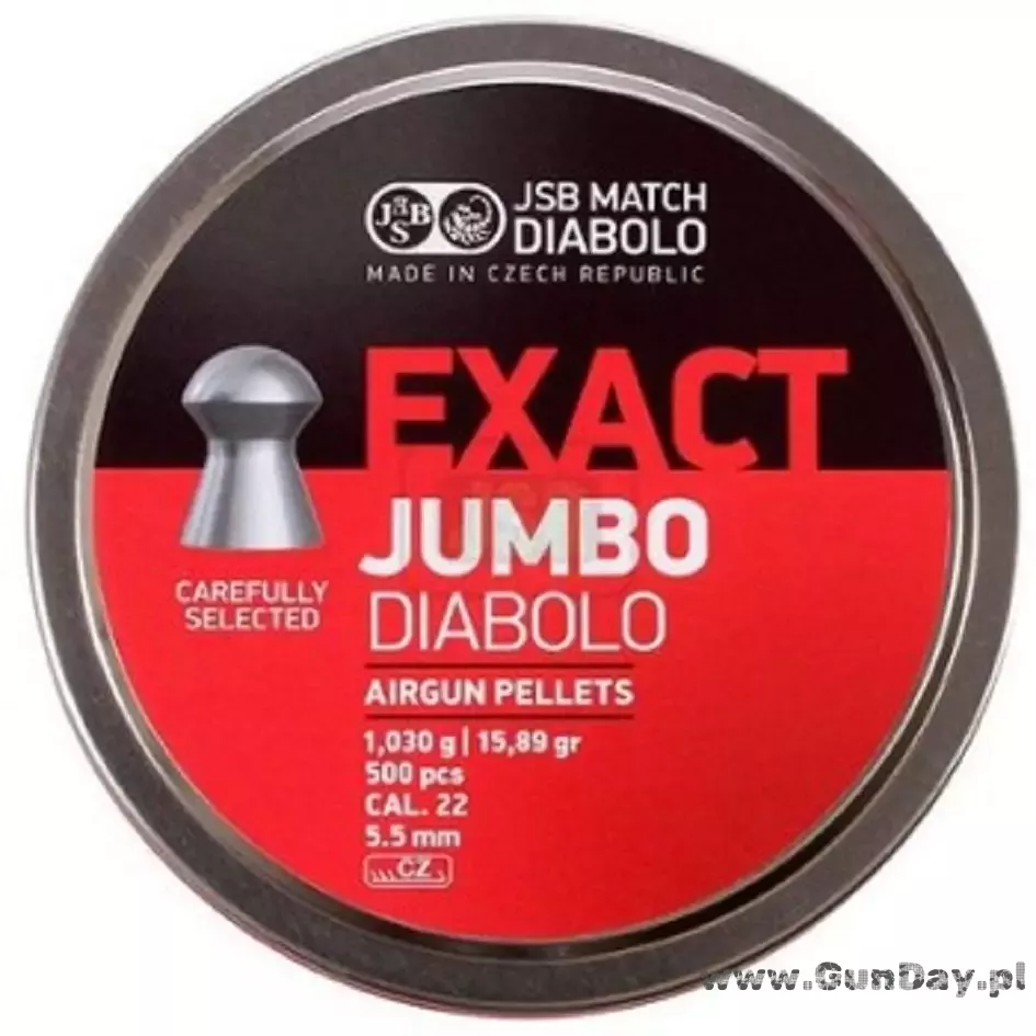 Diabolo JSB EXACT JUMBO kal.5,51/500