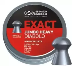 Diabolo JSB EXACT JUMBO HEAVY k.5,53/250 