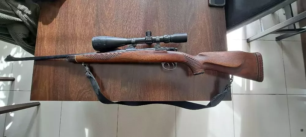 Zastva 8x57JS wraz z optyka Simalux 6-24x50