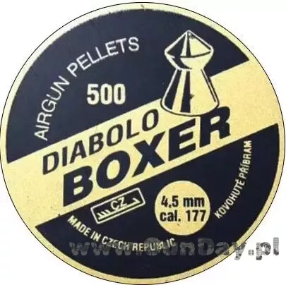 Diabolo KOVOHUTE BOXER Plastik 4,5mm/500