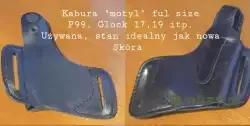 Kabura motyl full size do Walter p99, Glock 19, Glock 17 itp.