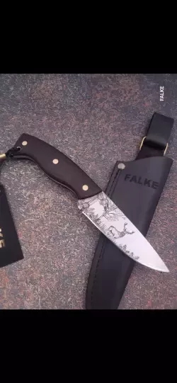 Nóż myśliwski FALKE Hunter Standard + personalizacja