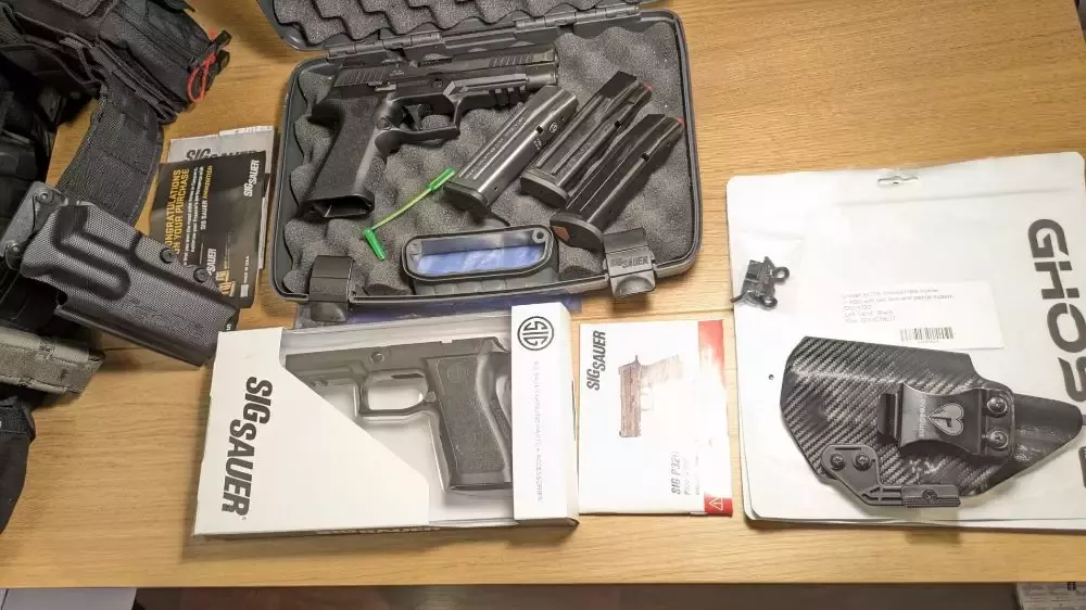 SIG Sauer P320 XFull - bogaty zestaw. 2xkabura, 3xmagazynki, 2xframe / Opcja bez akcesoriów - 4700 PLN