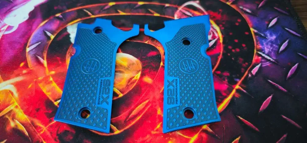 Okładziny Beretta 92X Performance Slim Blue