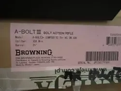 Sztucer Browning 308W A bolt + luneta termowizyjna Hicmikro STALLER SH50
