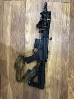 Haenel Cr223 5.56.  Wystrzelone 500 szt. Kolba, rękojeść Magpul, chwyt, przyrządy mechaniczne w gratisie.