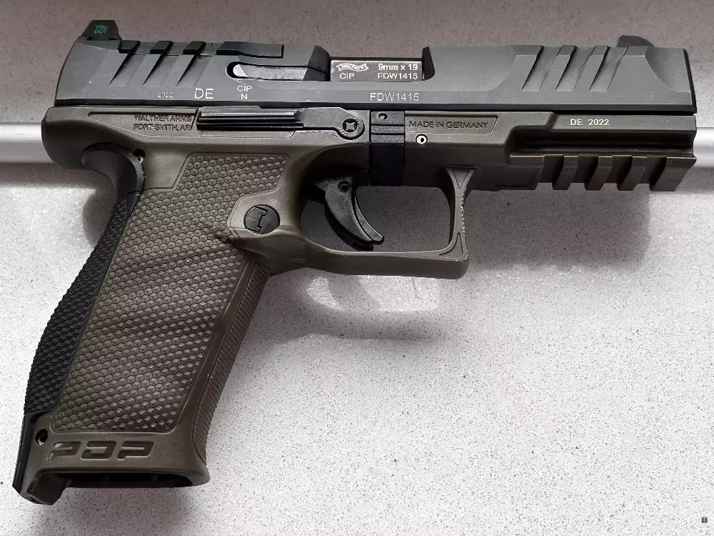 Sprzedam pistolet Walther PDP full size 4.5" OD Green + dodatki