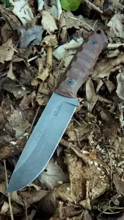 Nóż Bushcraftowy RANGER 80CrV2 Handmade