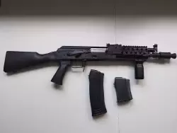 WBP Mini Jack taktyczny 5.55/223rem + 2 magazynki. Wystrzelił 150 naboi, w stanie idealnym, kupiony dwa tygodnie temu.