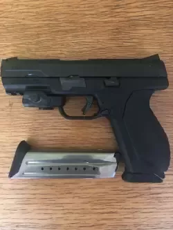 Pistolet Ruger 9x19 A-9 stan jak nowy przestrzelany 100k, 