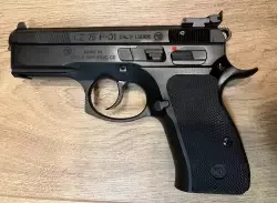 CZ 75 P-01 Steel Black + kabury + akcesoria