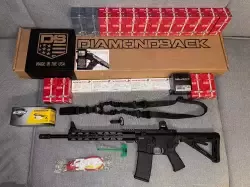 NOWY Diamondback DB15 CCMLB 16" Gwarancja do końca 2025r, 1000 szt amunicji, Szafa S1