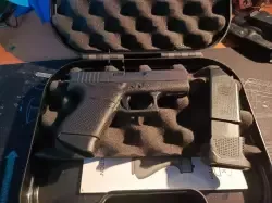 Pistolet GLOCK 43 9x19 mm, powiększony magazynek, stan idealny.