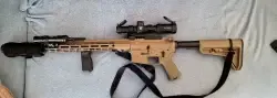 Ar15 aero precision pro 14,5cala FDE