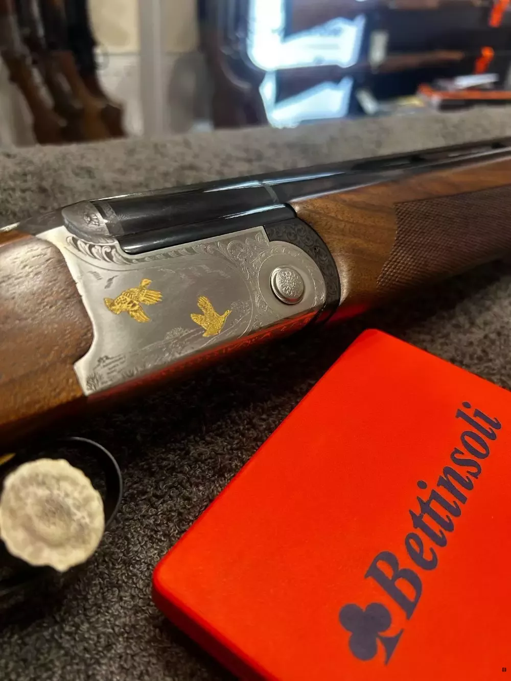 BOK ŚRUTROWY BETTINSOLI DIAMOND. BROŃ Z DRUGIEJ RĘKI - STAN IDEALNY, NIE UŻYWANA.