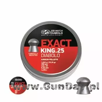 Diabolo JSB EXACT KING kal.6,35/350
