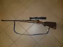 25 Sztucer MAUSER kaliber 30-06 z lunetą CARL ZEISS JENA 4x32
