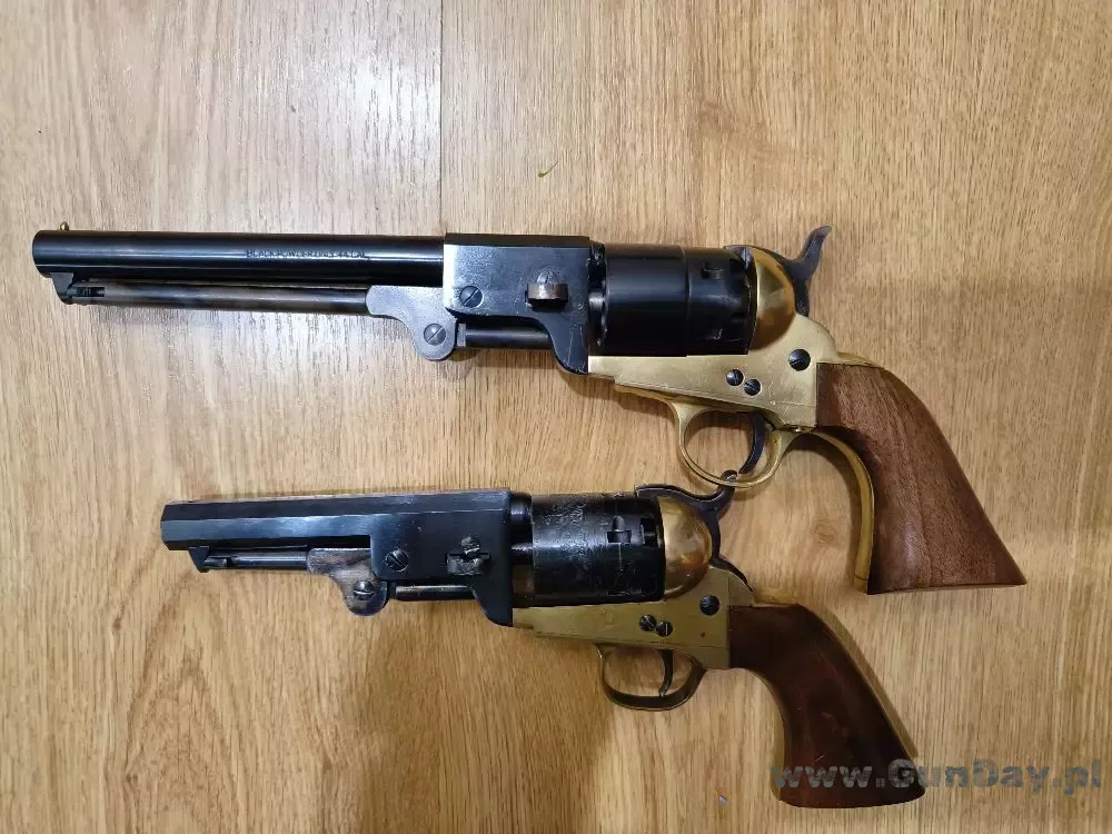 Gratis 1851Colt Pocket Police Sheriff cal 36. Zestaw startowy gratis. 