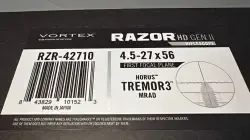 Nowa Luneta Vortex Razor Gen2 4.5-27x56 Tremor3 