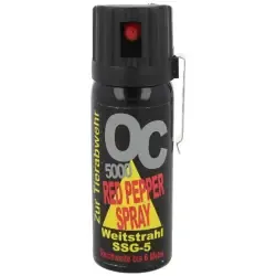 Gaz pieprzowy KKS OC 5000 Gel 50ml dysza Stream (510002)