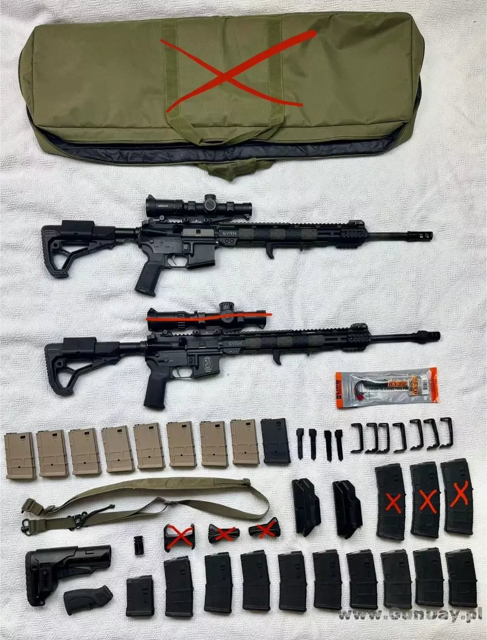 PAC15 DMR 20” + akcesoria + replika ASG