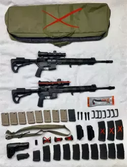 PAC15 DMR 20” + akcesoria + replika ASG