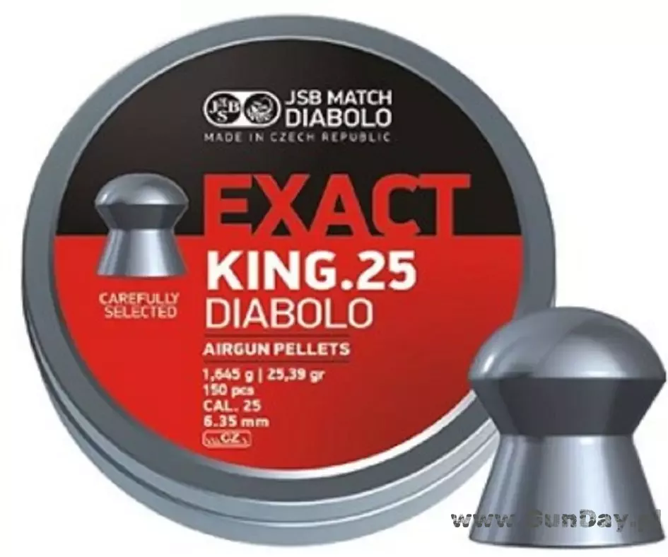 Diabolo JSB EXACT KING kal.6,35/150