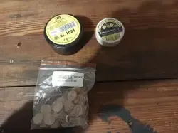 Zestaw kapiszonów 6 mm , pudełko spłonek SB do hukowców  , przekładki tekturowe kal 16 GA