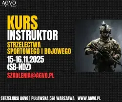 KURS INSTRUKTORA STRZELECTWA SPORTOWEGO I BOJOWEGO 15-16.11.2025r