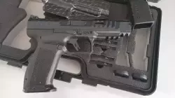 Sprzedam pistolet Canik Rival czarny. Do negocjacji. Kupiony w 02.2024. Stan bdb. Możliwość sprawdzenia na strzelnicy.
