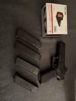 Glock 17 gen5 MOS+Kolimator+wieszak Ghost G1