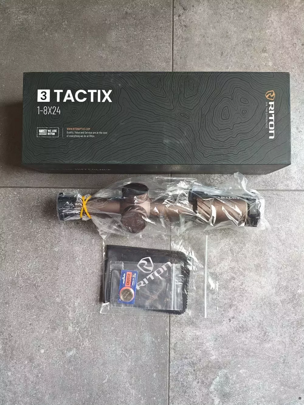 Luneta biegowa Riton 3 Tactix 1-8x24 SFP - jakość Vortex 