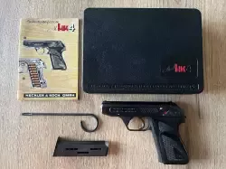 Sprzedam pistolet Heckler & Koch model HK4 kal. 7.65. Pierwszy pistolet produkowany przez firmę H&K. Stan bardzo dobry.