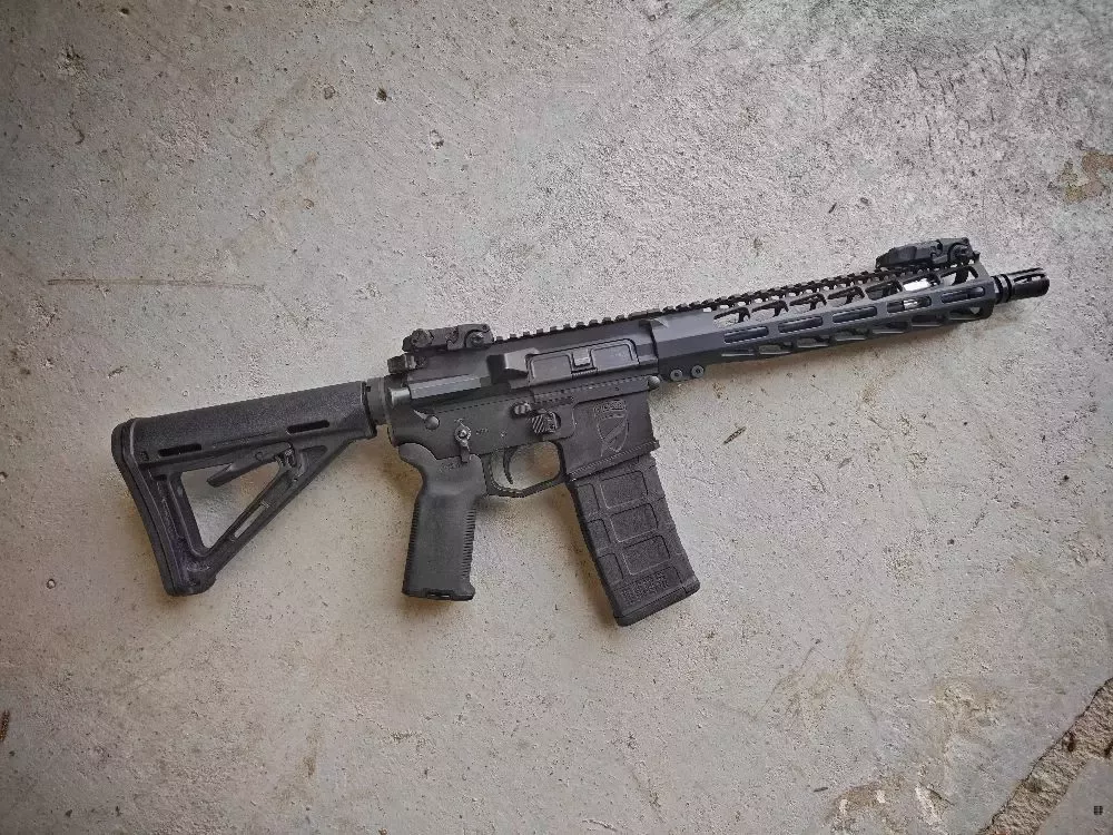 Karabinek Milicon Bravo 10.5" + regulowany blok gazowy