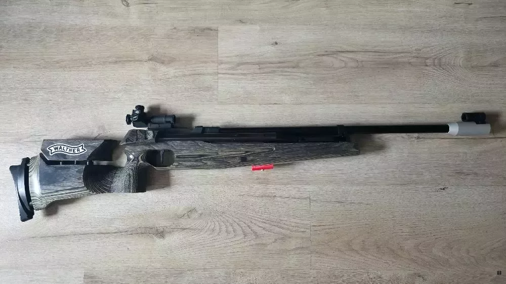 Wiatrówka PCA Walther LGM-2 z insertami