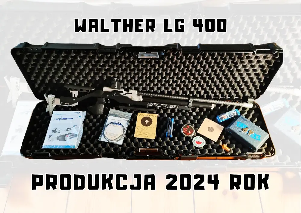 Karabin Pneumatyczny Walther LG400 - 2024 rok.